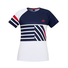 YONEX 221TS020F 女士羽毛球短袖T恤午夜