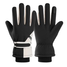 OVOY 남성용 겨울 스키 스노우 장갑 방풍 및 방수 보온 터치스크린 추운 날씨용 294197