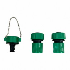 蝴蝶衛浴 水管快接套組 無牙水龍頭適用 水龍頭接頭附珠鍊 奶嘴接頭 澆花 洗車 灑水 快速水管接頭, 1個, A款.4分7水管用(前端1.6-2cm), 【C櫃】