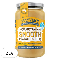 메이버스 스무스 피넛버터 구운땅콩99.3, 2개, 375g