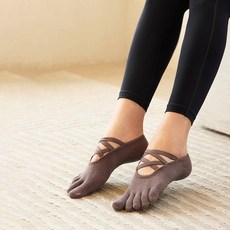 QUEEN YOGA 瑜伽運動止滑五趾襪 芭蕾襪