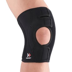 볼링무릎보호대 등산 런닝 골프 잠스트 EK-3 좌우세트, 2개, 블랙