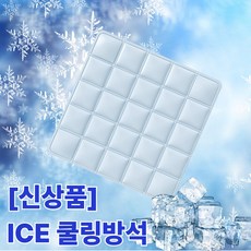 [신상품] 라모아 아이스 의자 쿨링 방석, 아이스 블루