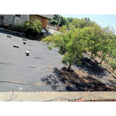 萬美工廠直營 造景用防草不織布 5尺寬 46米長 厚0.8mm, 1個