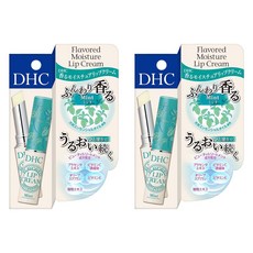 DHC 향기나는 모이스처 립 크림, 2개, 1.5g, 민트