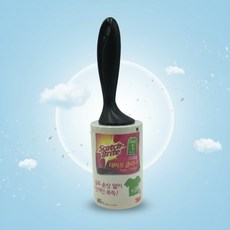 먼지제거테이프 반려동물 털 제거 롤러, 1개