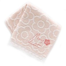 MARY QUANT (마리콴트) 타올 손수건 여성 (아이보리 / 약 25cm) 손수건 타월 핸드 타월 여성192005-1202-20