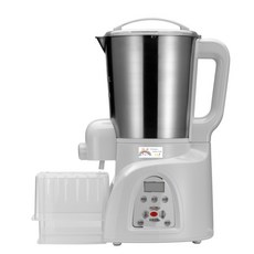 ENJOY家用豆腐豆漿機 -- 柯媽媽說: 做出自己的豆腐後，走在路上會不自覺的笑， 在廚房會高興的唱起歌來。