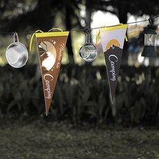 캠핑 꾸미기 가랜드 감성캠핑 캔버스천 캠핑가랜드, 캠프파이어B