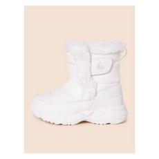 빈폴키즈 퍼 포인트 패딩부츠 아이보리 (BI4XK3U020)