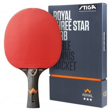 STIGA ROYAL WRB 3星系列桌球拍 臺灣公司貨, 1個