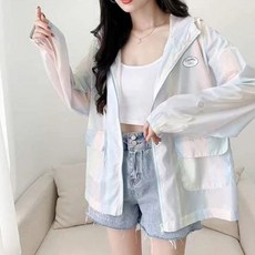 여성 파스텔 컬러 간절기 자켓 바람막이 여자 바막you5+2nSH