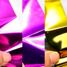 바바라 네일 호일 필름 3종 (단품) 네일아트 메탈, 핑크, 1개, 핑크