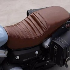 오토바이 시트 쿠션 더블 컴포트 액세서리 Kway V Cruise125, 03 A-Dark Brown, 1개
