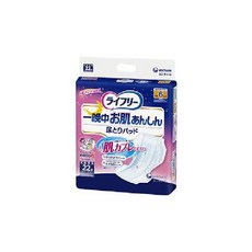 unicharm 유니참 Lifree 라이프리 밤새 피부안심 소변패드[22장] 성인용 기저귀, 단일, 1개