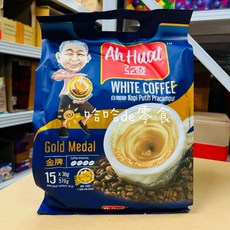 Ah Huat White 말레이시아 커피믹스 Coffee 헤이즐넛 화이트커피 골드메달, B. 스페셜 블렌드 570g 15개입