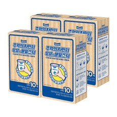 매일우유 추억의 자판기 우유맛 분말 스틱, 20g, 10개입, 4개