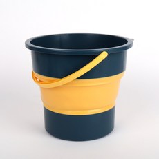 꿀이맘 접이식 폴딩 양동이 10L 캠핑설거지통