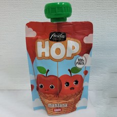 아넬라 HOP 과일 퓨레, 100g, 1개, 사과
