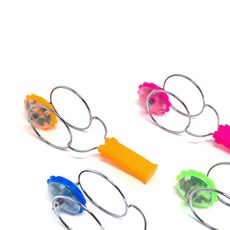 뱅뱅 UFO 팽이 1개 LED 불빛 팽이장난감 자석 고리 장난감 굴렁쇠 자이로, 랜덤