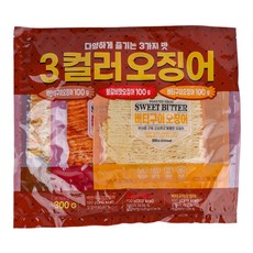 3컬러오징어 300g