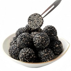 흑깨 원형 흑깨 부드러운 식감 참깨의 진한 고소함 적당한 단맛 개별 포장 검은깨 스낵 검은 참깨 과자 디저트 검은깨 떡 ( sesame) 참깨 중화 식재료 참깨 간식 캐주얼 간식