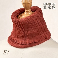 NicoFun 愛定做 柳葉絲圍巾 100%桑蠶絲