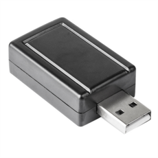 USB 신호 증폭기 부스트 부스터 스태빌라이저 어댑터 커넥터 확장 케이블 Genesys GL850G 칩셋 용 잭, 01 Black, 1개, 1. Black, 검은색