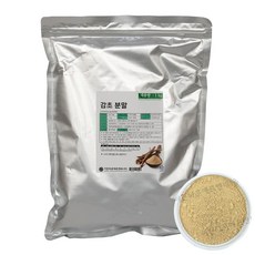 감초 분말 1kg 가루 차 선식 전통차 한방 건강식품 가정용 업소용, 1개