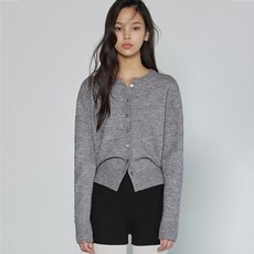 MICHIKOLONDON 女款基本款羊毛針織開襟衫