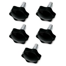 아이베란다 사각 노브볼트 핸들 손잡이, M6, 20mm, 5개