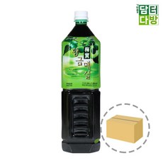 청솔 황금 매실 1.5l 매실액 엑기스 매실청 매실 원액 1.5l 박스 베이스 농축액
