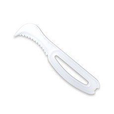 생활을그리다 일회용 랩칼 홀쭉이 화이트, 1000개, 1개입