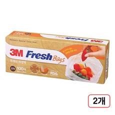 3M)후레쉬 백(중/25x35cm/100매) 2개입