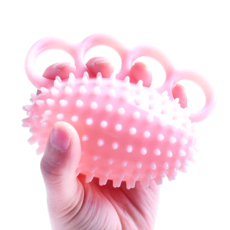 에폭슨 손바닥 마사지볼 스파이키볼 트레이너, 1개, 핑크