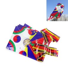 알럽 10P 방패연 연날리기 전통연 아기연날리기 연만들기