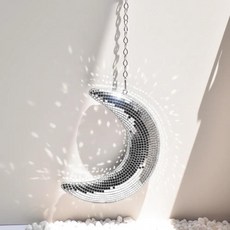 반사 버섯 모양 방 장식 거울 파티 무대 공연 분위기 조명 창의적인 장식품, 01 5 inch, 01 Silver