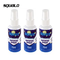 스쿠알로 안티포그액(김서림방지) 스프레이타입 70ml, 3개