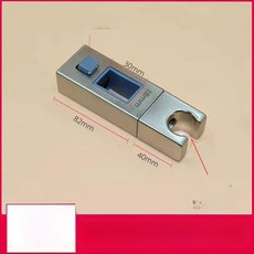 샤워기 거치대 고정 헤드걸이 비누받침대 사각 홀더 욕실, 헤어라인 18x30mm