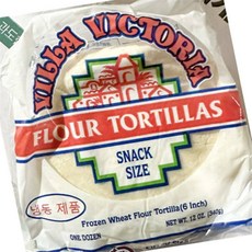 식당용 원형 밀또띠아 6인치 12입 340G 브리또 토르띠야, 1개