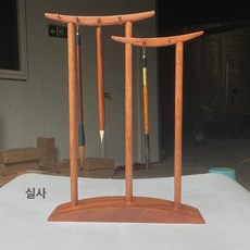 캘리그라피 닭 일러스트 마카 붓 페인트 전통 펜 드로잉, 1개, 아프리카 카프 로즈우드 명대 스타일