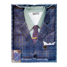 順心 紙紮男西裝 西裝 衣服 紙衣 紙紮衣服 往生祭祀用品 清明節百日祭拜