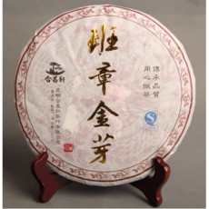 합창헌 보이차 반장 금아 숙차 357g, 1개, 1개입