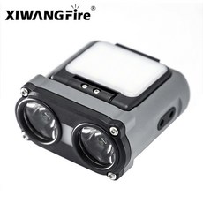 熱銷頭燈 揮手感應TYPE-C充電 長續航強光 夜釣帽夾燈 自行車燈, 1個