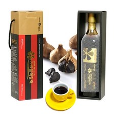 흑마늘 엑기스 가바블랙갈릭 750ml / 국내산 마늘 편백나무 100일 숙성 발효진액 흑마늘즙 (사은품 5스틱), 1개
