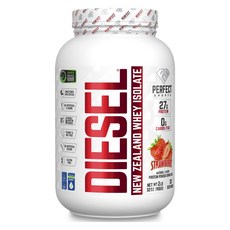 Perfect Sports Diesel 紐西蘭分離乳清蛋白 草莓口味, 1個, 908g