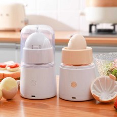 계란혼합기 에그 쉐이커 전동 에그스피너 믹서기 에그쉐이커 만들기 믹스 스피너 황금알 회전, 노란색+(케이블+엘라스토머+흡착)