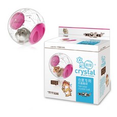 뉴에이지 햄스터 피트니스 볼 12cm (핑크) NA-H126, 핑크, 1개