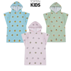 [매장 정품] 탑텐키즈 카카오 비치타올 후드 수영장 물놀이 해수욕장 필수템