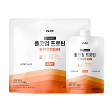 플코업 프로틴 곡물맛 단백질 쉐이크 파우치, 7개, 50g